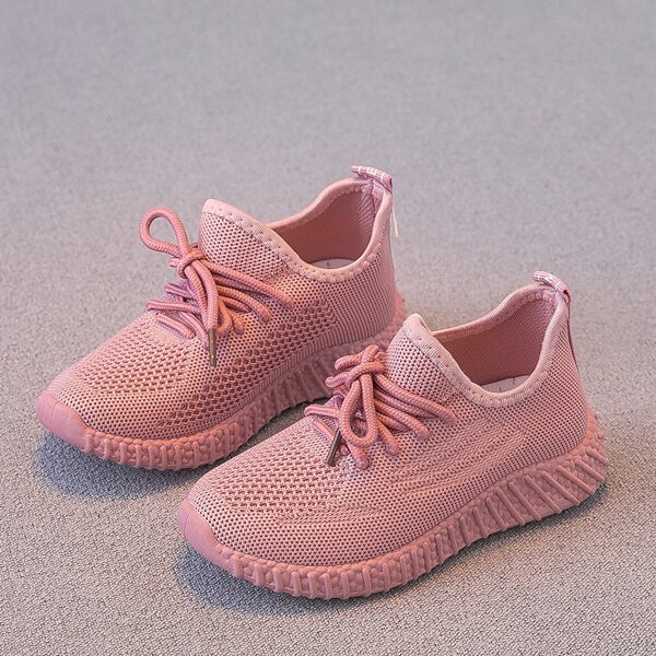 

Toddler Girls Minimalist Knit Running Shoes, Pink