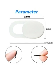 6入組網絡攝像頭保護套 適用於手機和入組鏡頭 - 白色 - 查看 5