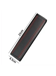 Quilted Car Seat Belt Pad - Black - View 3