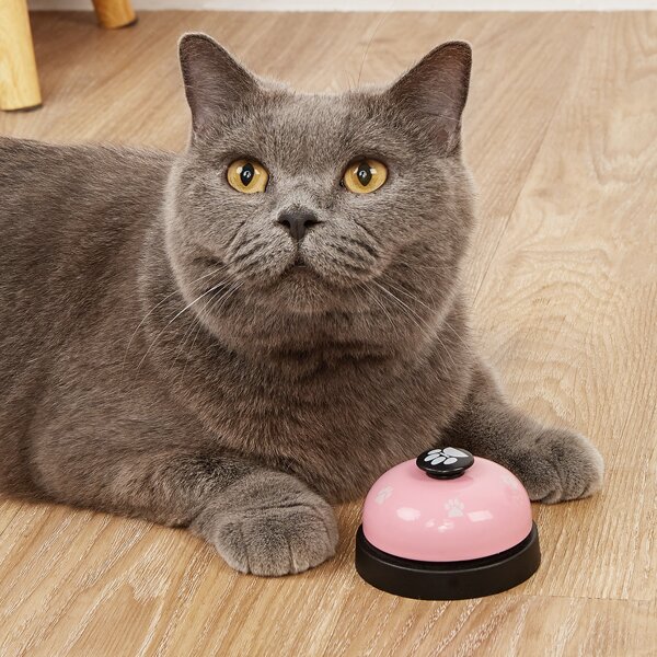 

1pc Pet Dining Bell, Pink