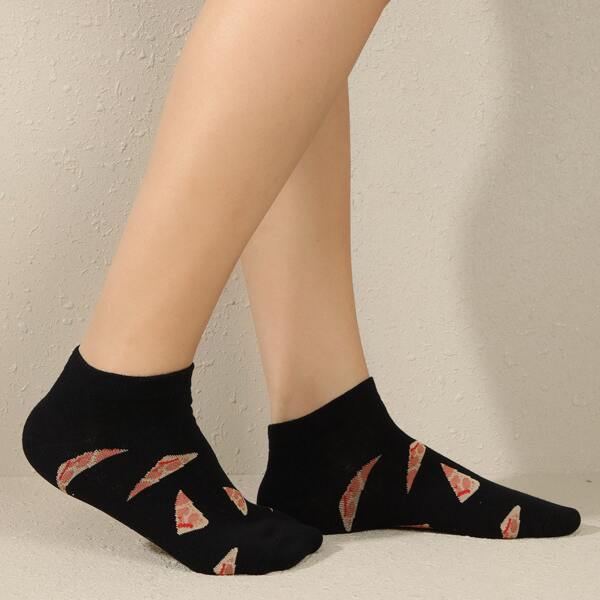 

Simple Ankle Socks, Black