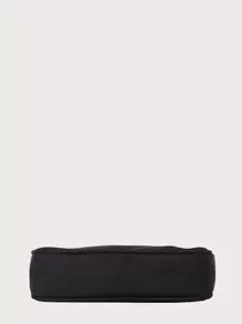 Sac À Main De Designer De Luxe Pour Femmes, Sac Banane Rétro Pour Femmes, Sac À Bandoulière En Nylon, Sac À Main En Métal Pour Chaîne Solide De Couleur Solide À La Mode