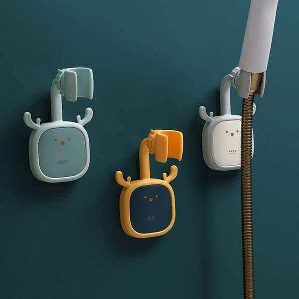 

1pc Cartoon Design Random Shower Head Holder, Multicolor