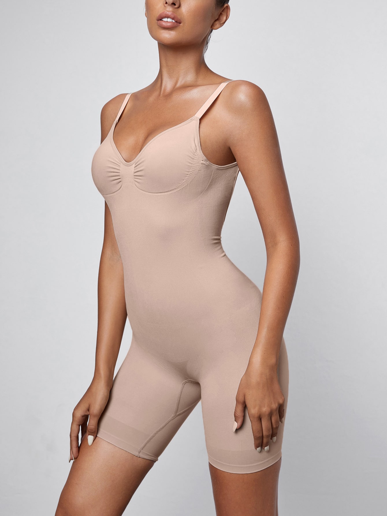 Solid Shapewear Bodysuit