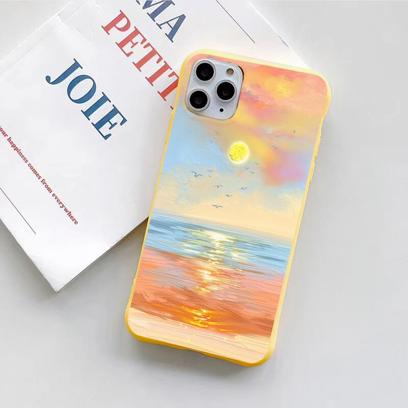 

Sunset Print Phone Case, Yellow