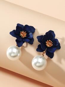 Flower Decor Drop Earrings Valentines,Mom,Mother,Mother's Day,Gift
