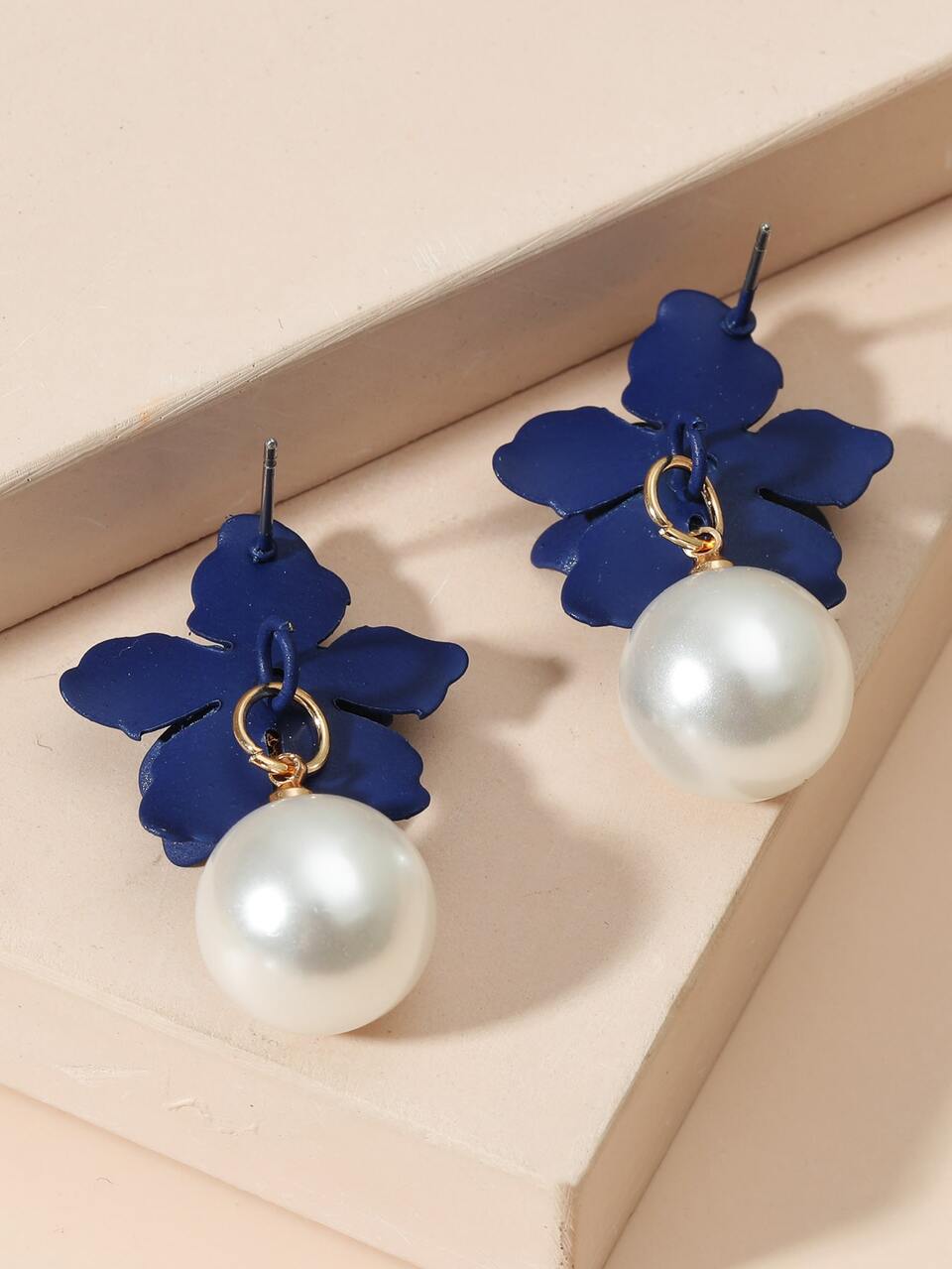 Flower Decor Drop Earrings Valentines,Mom,Mother,Mother's Day,Gift