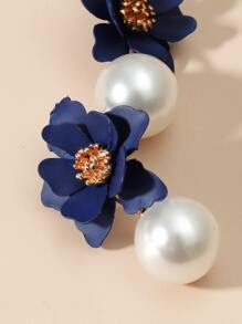 Flower Decor Drop Earrings Valentines,Mom,Mother,Mother's Day,Gift