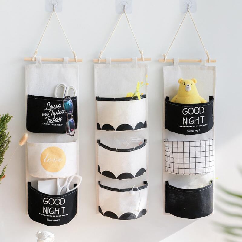 

1pc Random Hanging Storage Bag, Multicolor