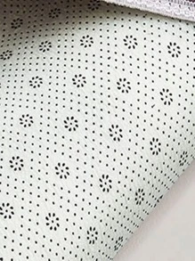 Oval Plush Carpet - Blue - View 3