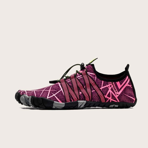 

Men Geo Graphic Water Shoes, Hot pink