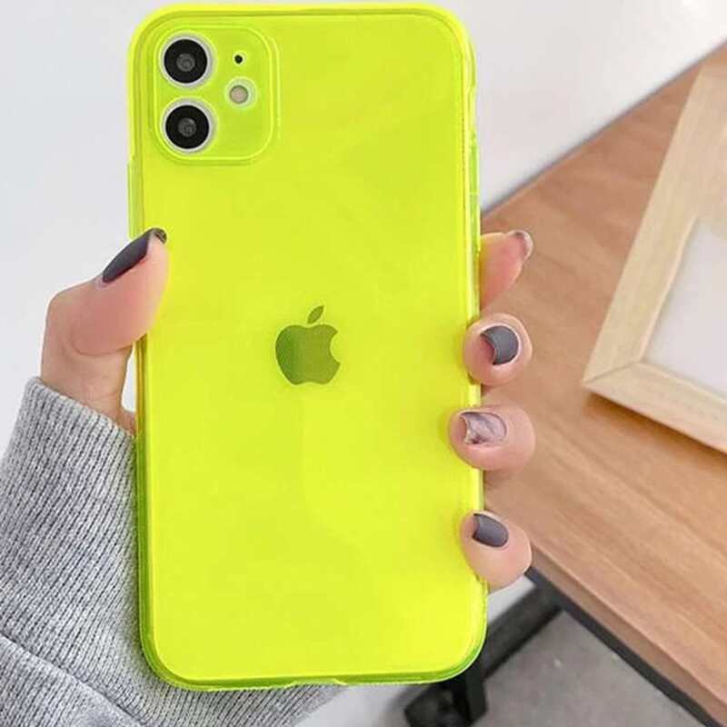 

Clear Phone Case, Yellow