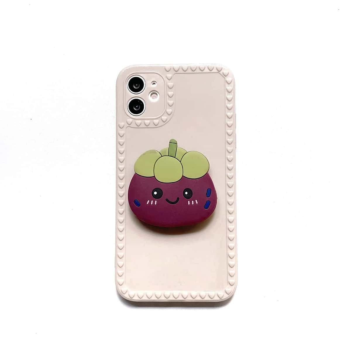 

Cartoon Fruit Phone Case, Purple