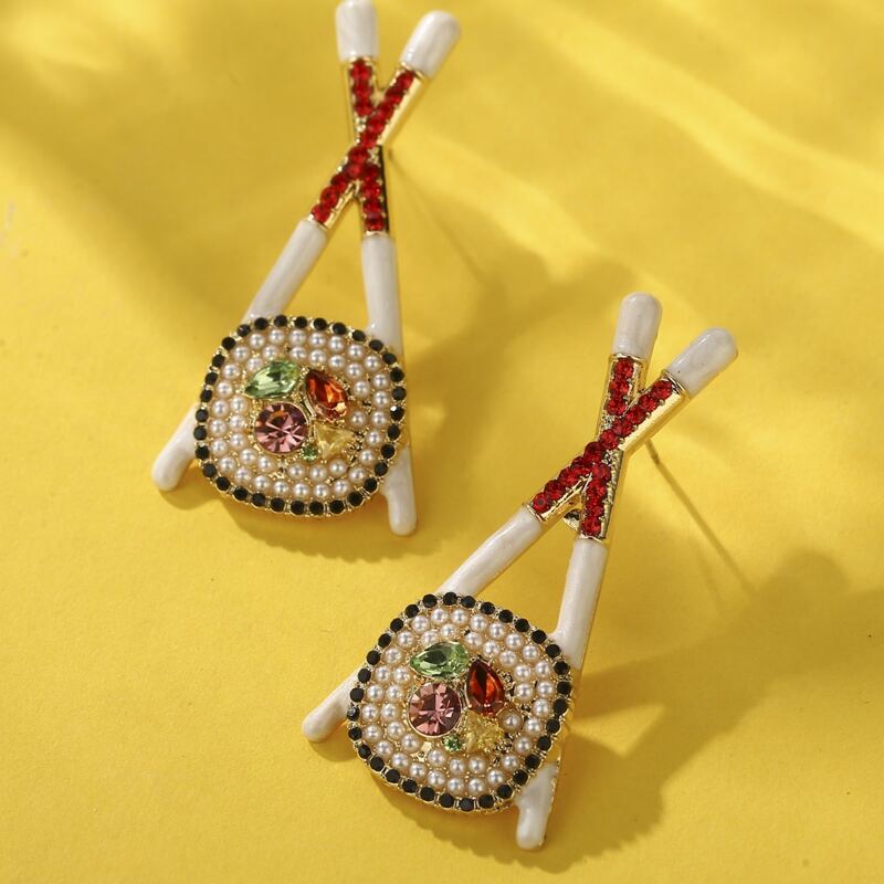 

Faux Pearl Drop Earrings, Multicolor