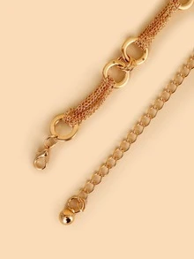 Cinturón de cadena simple - Dorado - Ver 4