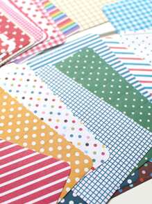 27 张混合图案随机贴纸，学校用品，返校 - 彩色 - 查看 6