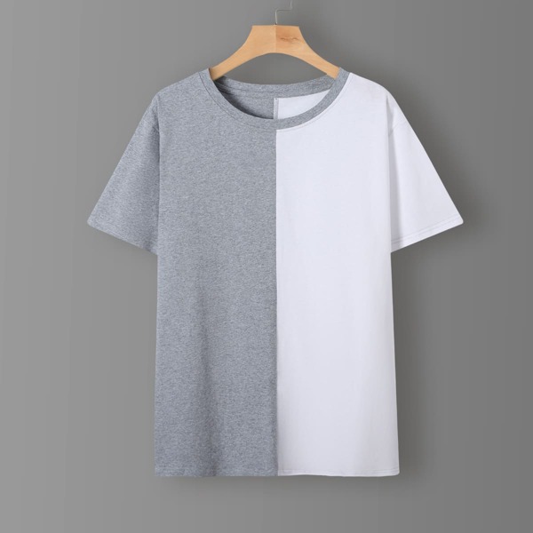 

Men Two Tone Tee, Multicolor
