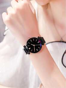 Reloj Negro Casual - Negro - Ver 2