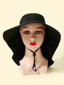 Sneldrogende zonnehoed - Zwart - Bekijken 4