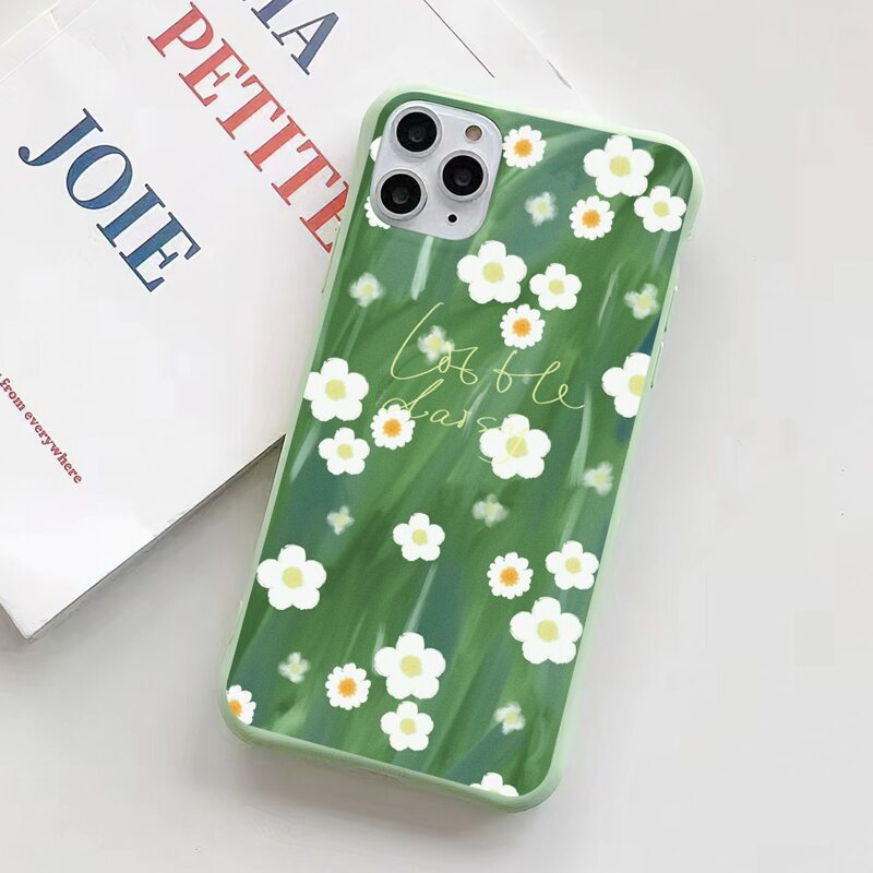 

Flower Phone Case, Green