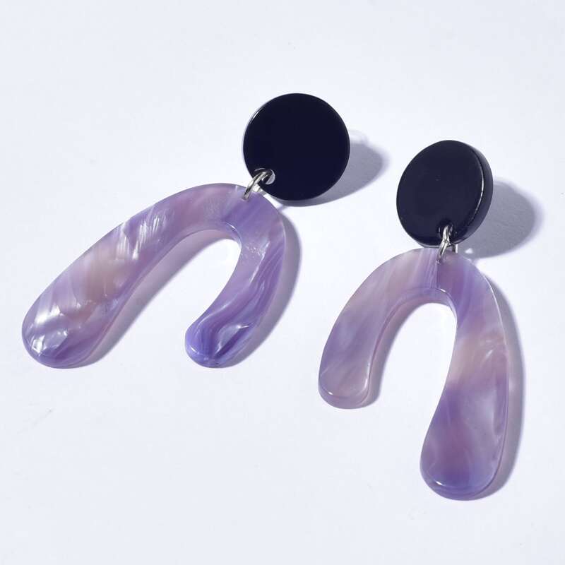 

Colorblock Drop Earrings, Multicolor