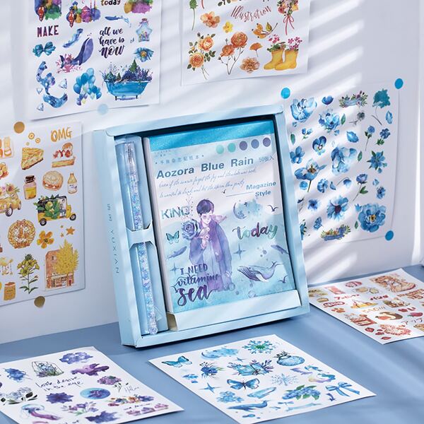

1box Cartoon Graphic Random Sticker, Multicolor
