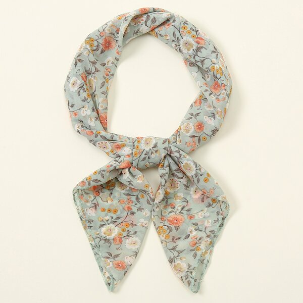 

Flower Print Bandana, Multicolor