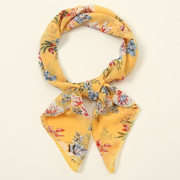 

Floral Print Bandana, Multicolor
