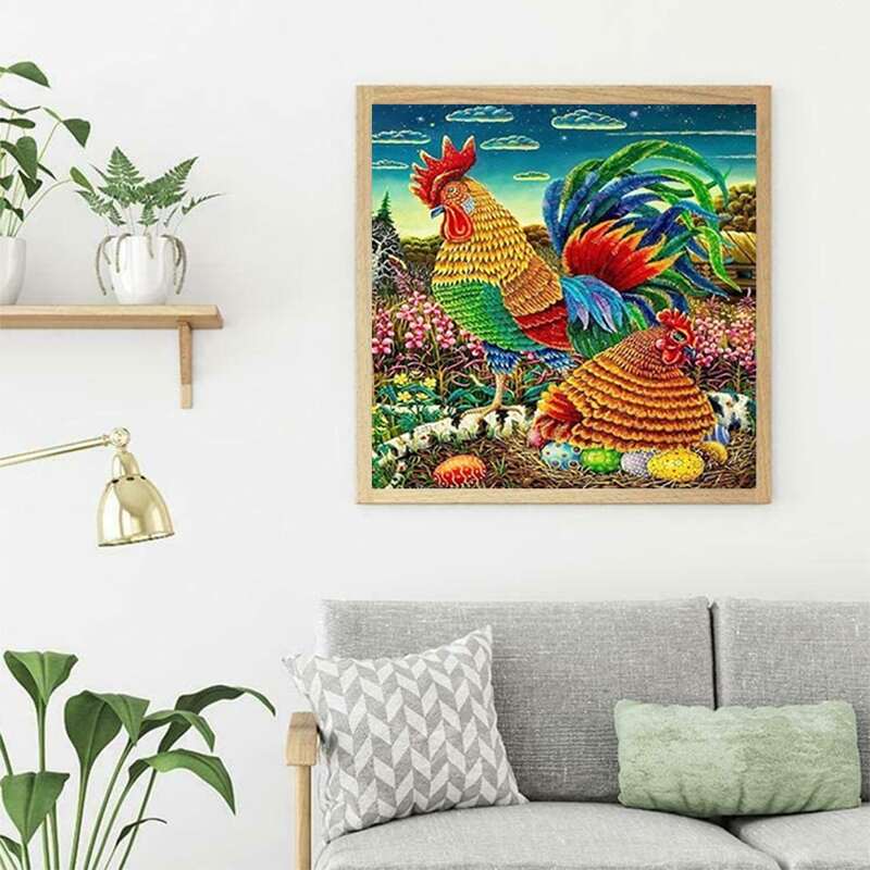 

Animal Pattern Diamond Painting Without Frame, Multicolor