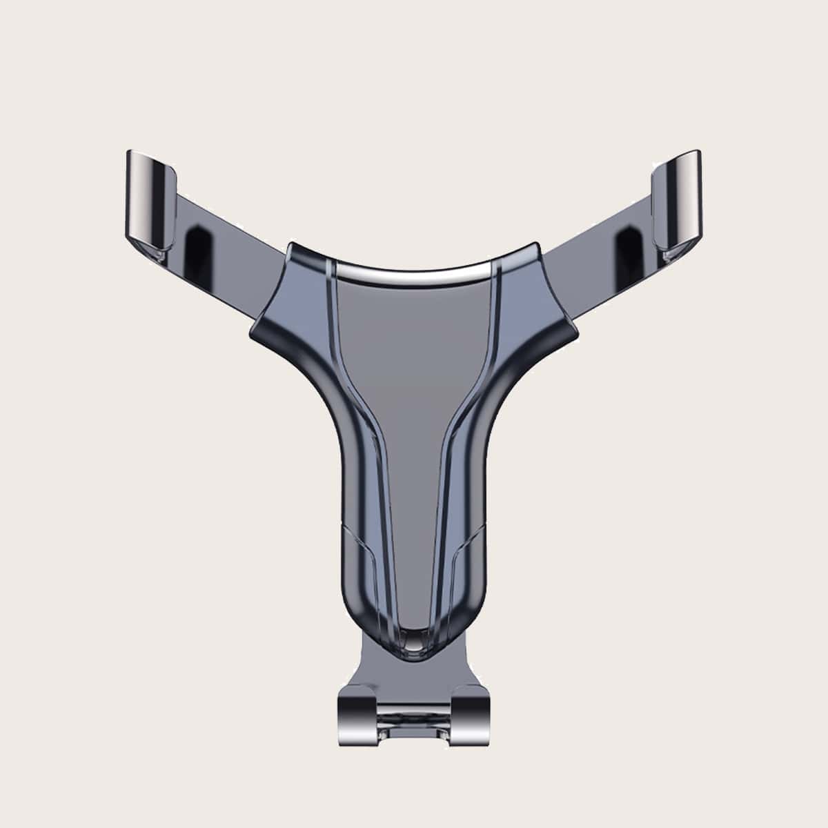 

1pc Car Air Outlet Mobile Phone Holder, Black