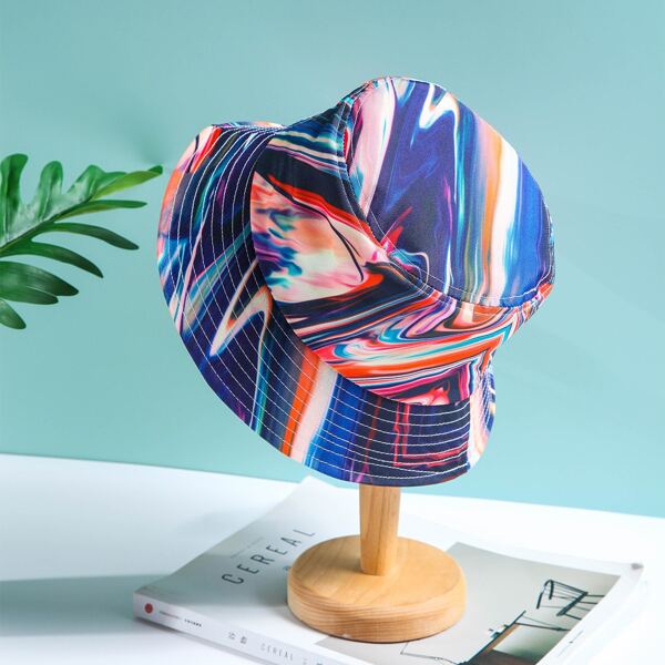 

Graphic Bucket Hat, Multicolor