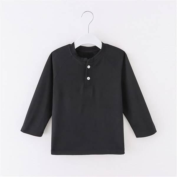 

Toddler Boys Solid Polo Shirt, Black