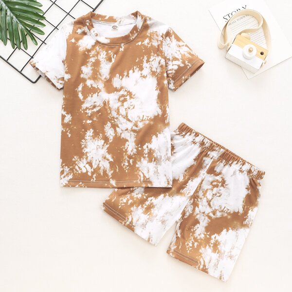 

Toddler Boys Tie Dye Tee & Shorts, Multicolor