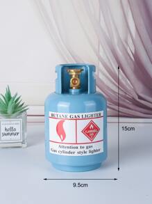 氣罐形存錢罐 - 藍色 - 查看 2