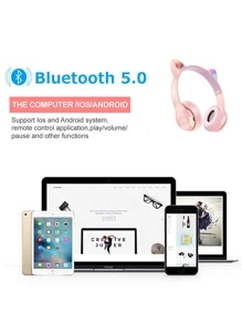 Cat Ear Design Headset