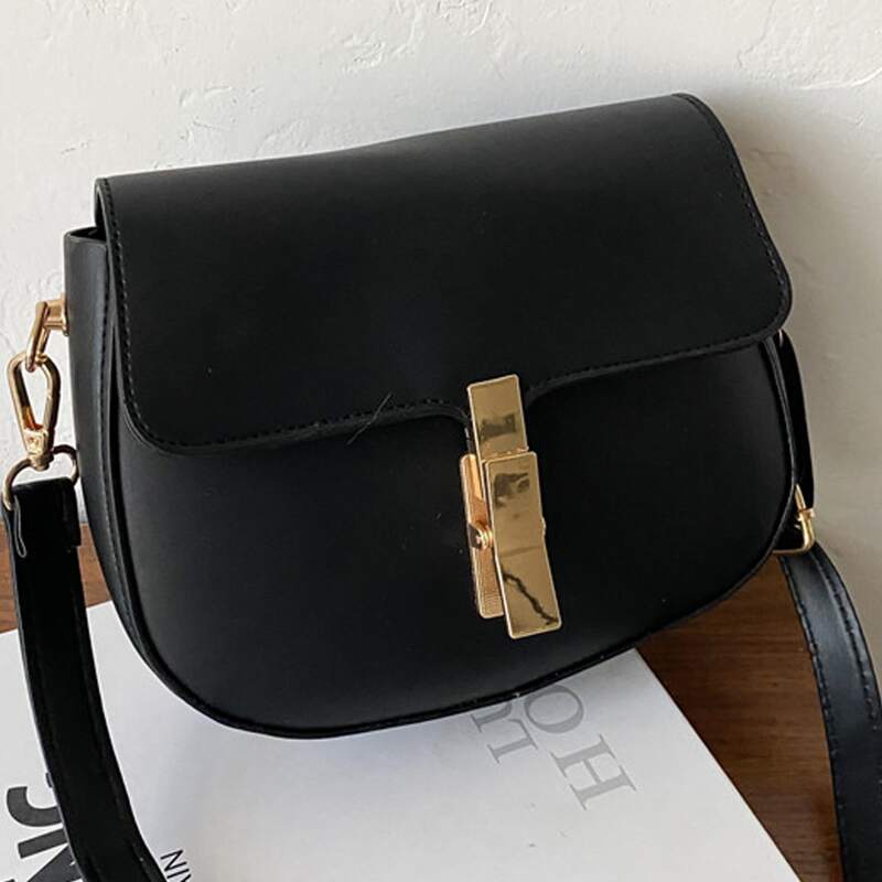 

Minimalist Saddle Bag, Black