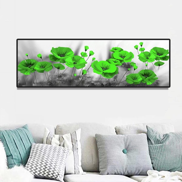 

Plant Print DIY Diamond Unframed Painting, Multicolor