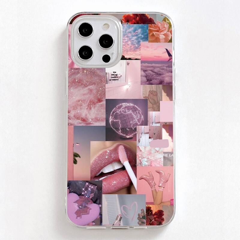 

Aesthetic Collage Phone Case, Multicolor