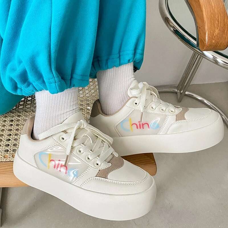 

Lace Up Front Sneakers, Khaki