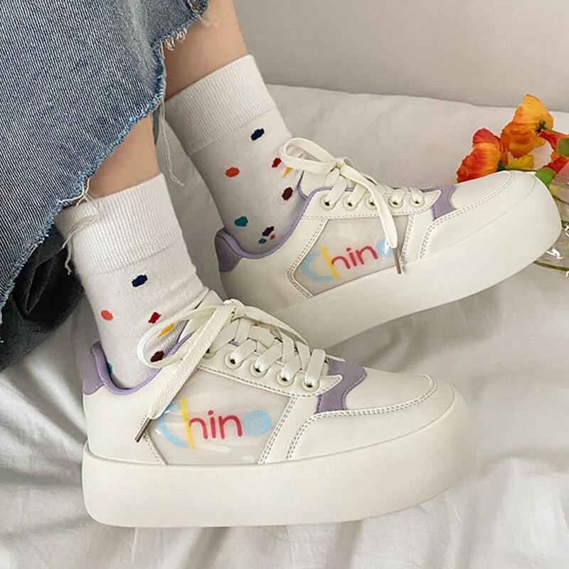 

Lace Up Front Sneakers, Purple