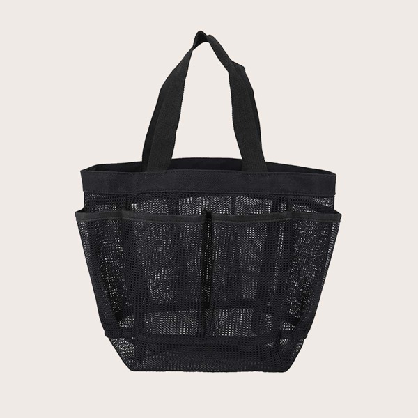 

Girls Minimalist Top Handle Bag, Black