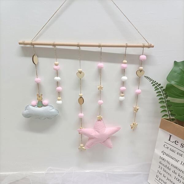 

Kids Star Design Wall Hanging, Multicolor