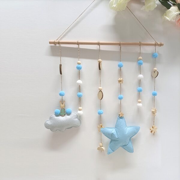 

Kids Star Design Wall Hanging, Multicolor