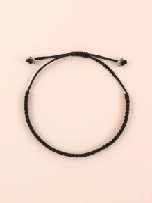 Solid Braided Anklet