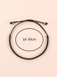 Solid Braided Anklet