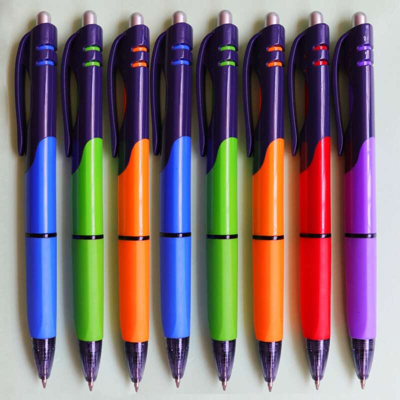 

6pcs Ballpoint Pen Set, Multicolor