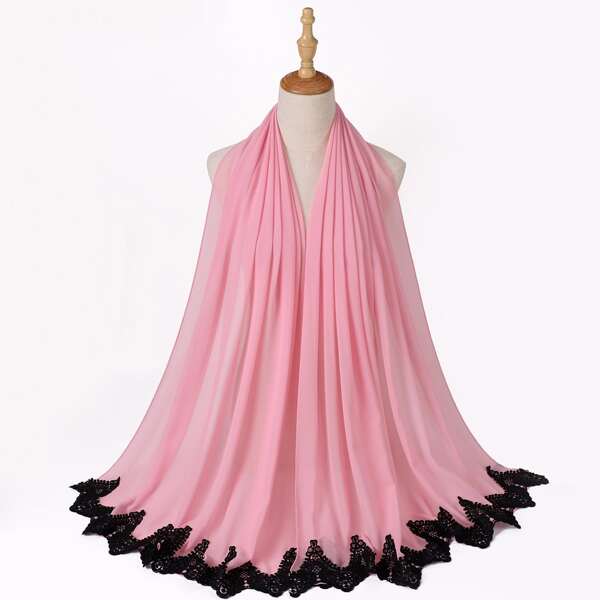 

Two Tone Scarf, Pink