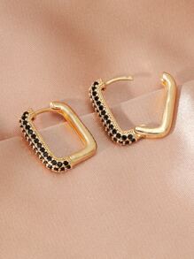 Hoa tai Khối Zirconia  Trang trí địa lý - Nhiều màu - Xem 2