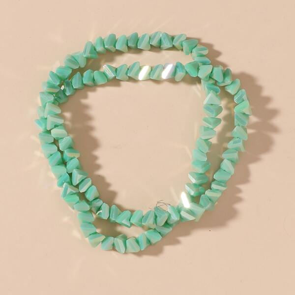 

1pack Bead DIY Jewelry Accessories, Green