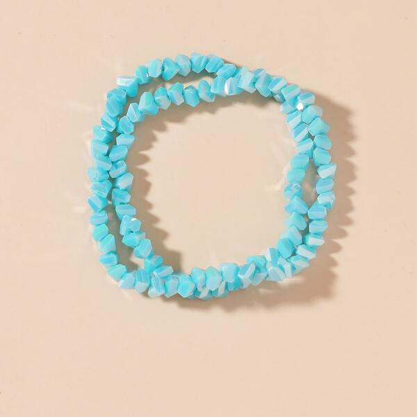 

1pack Bead DIY Jewelry Accessories, Baby blue